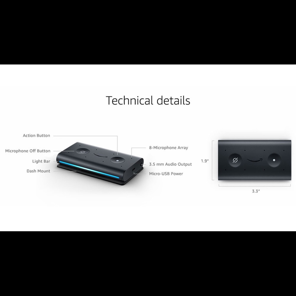 Echo Auto -Car Amazon Alexa